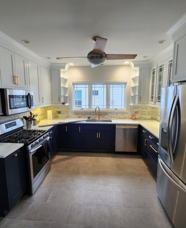 after cabinet spray painting Lombard