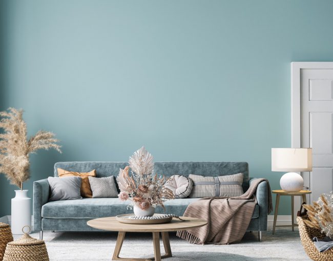 Home interior mock-up